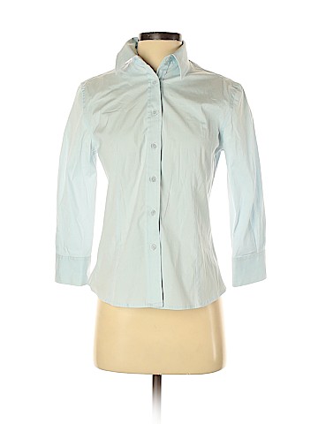 Carolina Herrera 3/4 Sleeve Button-Down Shirt (view 1)
