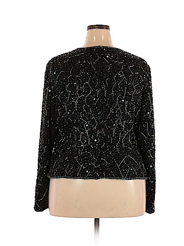 view by Walter Baker Long Sleeve Silk Top (view 2)