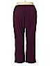 Slinky Brand Purple Casual Pants Size 3X - photo 2