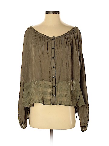 Free People Long Sleeve Blouse (view 1)
