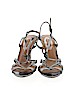 Elie Tahari Silver Heels Size EU 38 1/2 - photo 2
