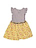 Baby Gap 100% Cotton Floral Yellow Dress Size 4 - photo 2