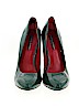 Charles Jourdan 100% Patent Leather Green Heels Size 9 1/2 - photo 2