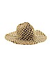 Unbranded 100% Straw Print Green Sun Hat One size - photo 1