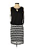 Perceptions 100% Polyester Black Casual Dress Size 6 (petite) - photo 1