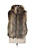 Joe Fresh Brown Faux Fur Vest Size XL - photo 1