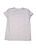 Justice 100% Polyester Graphic Gray Short Sleeve T-Shirt Size 14 - 16 - photo 2