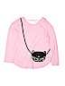 Justice Pink Long Sleeve Top Size 18 - 20 - photo 1