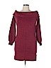 American Eagle Outfitters Burgundy Casual Dress Size L - photo 1
