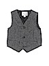 Gymboree 100% Cotton Gray Tuxedo Vest Size 3T - photo 1