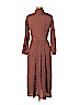 Topshop 100% Viscose Brown Casual Dress Size 6 - photo 2