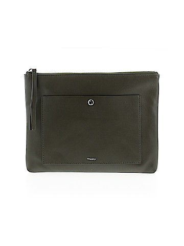 Theory Leather Clutch (view 1)
