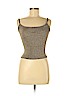 Laundry by Shelli Segal Gold Sleeveless Top Size M - photo 1