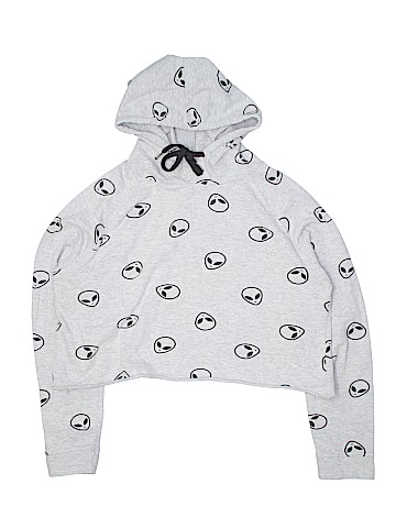 Love Peace & Lip Gloss Pullover Hoodie (view 1)