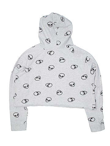 Love Peace & Lip Gloss Pullover Hoodie (view 2)