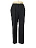 David N 100% Wool Black Wool Pants Size 12 (petite) - photo 1