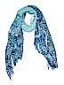 Unbranded 100% Polyester Floral Blue Scarf One size - photo 1