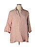 Sigrid Olsen Pink 3/4 Sleeve Blouse Size 1X - photo 1