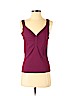 Doncaster Burgundy Sleeveless Top Size S - photo 1
