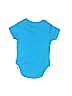 The Children's Place 100% Cotton Blue Short Sleeve Onesie Size 0-3 mo - photo 2