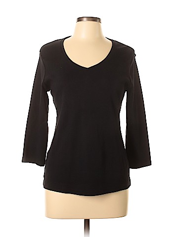 Karen Scott 3/4 Sleeve T-Shirt (view 1)