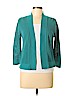 Kasper Blue Cardigan Size L (petite) - photo 1
