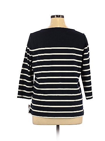 Talbots 3/4 Sleeve Top (view 2)