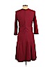 Blue Les Copains Burgundy Casual Dress Size EU 46 / US 16 - photo 2