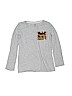 Crown & Ivy 100% Cotton Gray Long Sleeve T-Shirt Size M (kids) - photo 1