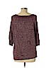Gloria Vanderbilt Burgundy Pullover Sweater Size L - photo 2