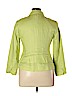 Coldwater Creek 100% Linen Green Blazer Size 14 (petite) - photo 2