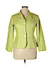Coldwater Creek 100% Linen Green Blazer Size 14 (petite) - photo 1