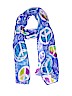 Unbranded Print Blue Scarf One size - photo 1
