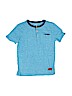 Gap Kids Blue Short Sleeve Henley Size M (youth) - photo 1