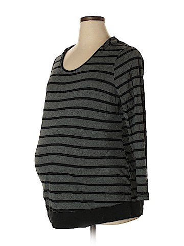 Two Hearts Maternity Pullover Hoodie (view 1)