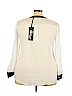 Be Lush 100% Polyester White Long Sleeve Blouse Size 4X - photo 2