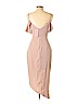 showpo 100% Polyester Tan Cocktail Dress Size 12 - photo 2