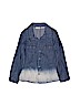 Kardashian Kids 100% Cotton Solid Blue Long Sleeve Button-Down Shirt Size 4T - photo 1