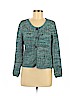 Liz Claiborne 100% Cotton Green Cardigan Size M (petite) - photo 1