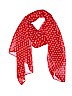 Unbranded 100% Viscose Polka Dots Red Scarf One size - photo 1