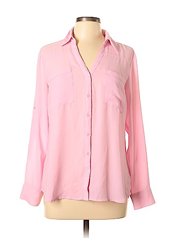 Express Long Sleeve Button-Down Shirt (view 1)