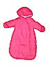 Carter's 100% Polyester Pink One Piece Snowsuit Size 3-6 mo - photo 1