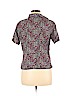 Crazy Horse 100% Rayon Burgundy Short Sleeve Blouse Size M (petite) - photo 2
