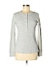 n:Philanthropy Gray Long Sleeve Henley Size M - photo 1