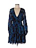 Mara Hoffman 100% Polyester Blue Casual Dress Size M - photo 1