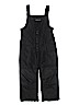London Fog 100% Polyester Black Snow Pants With Bib Size 7 - photo 1