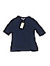 Assorted Brands 100% Cotton Solid Blue 3/4 Sleeve Henley Size M (toddler) - photo 1