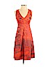 AKRIS Red Casual Dress Size 4 - photo 1