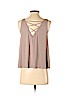Lucky Brand Tan Sleeveless Top Size S - photo 2