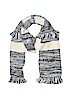 Unbranded 100% Acrylic Stripes Ivory Scarf One size - photo 1